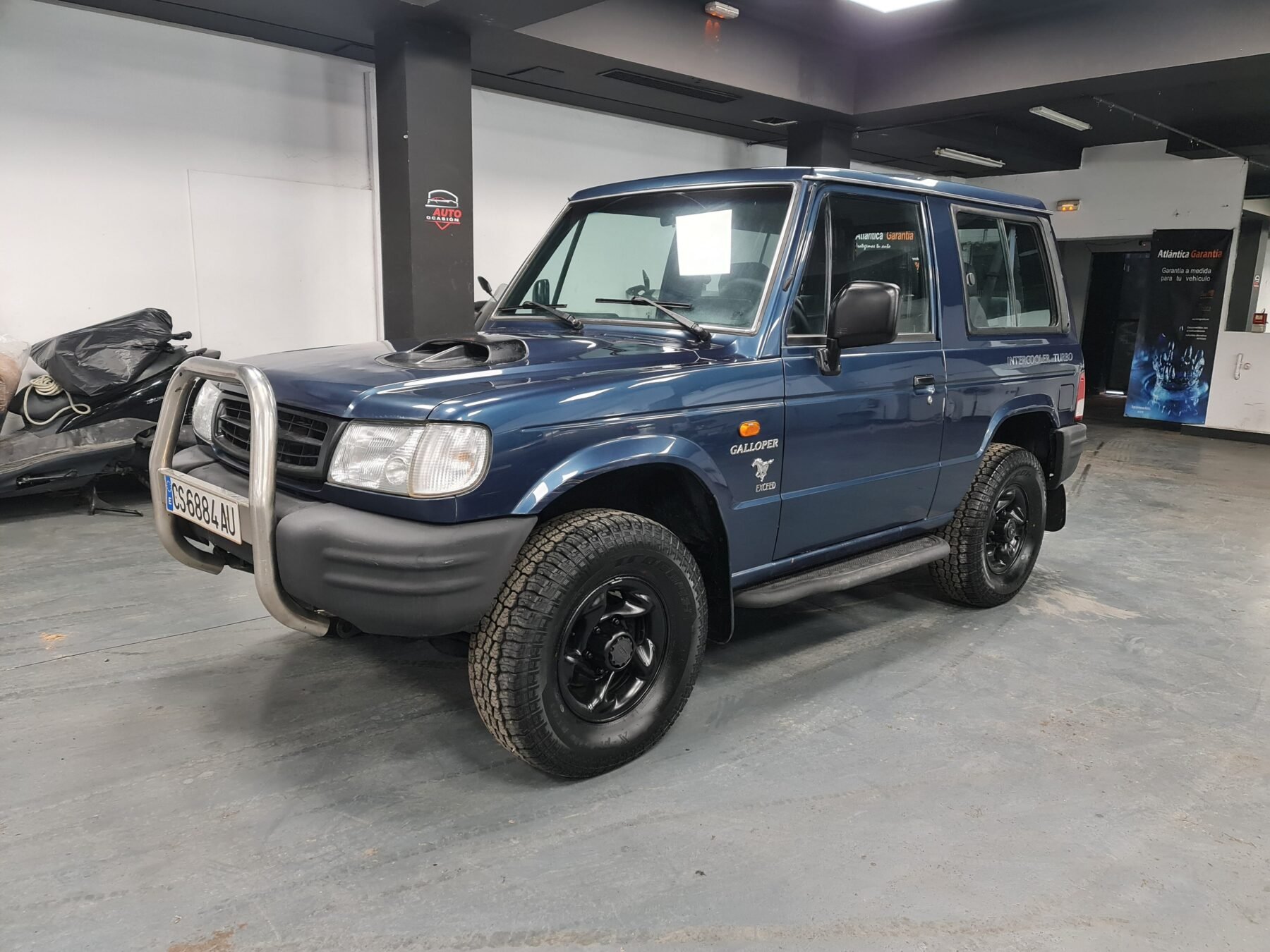 GALLOPER Exceed 2.5 tdi intercoleer turbo