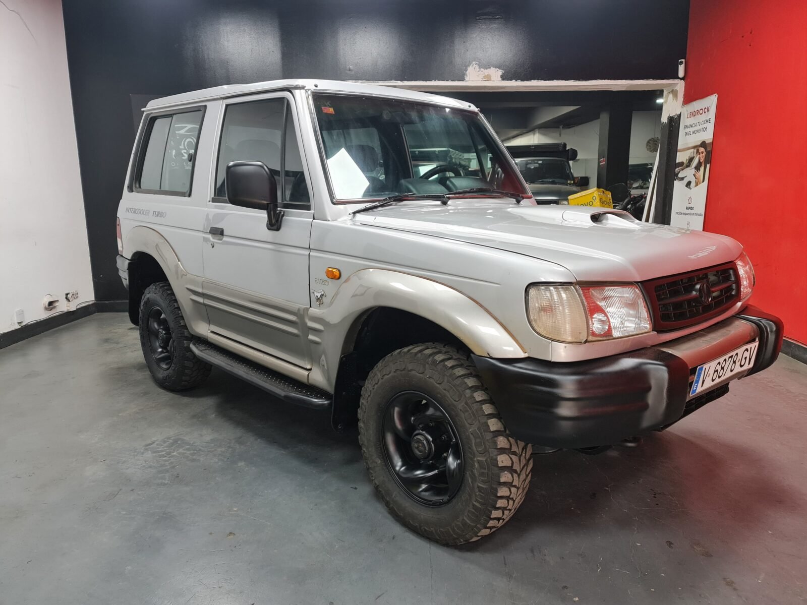 GALLOPER Exceed 2.5 tdi intercoleer turbo