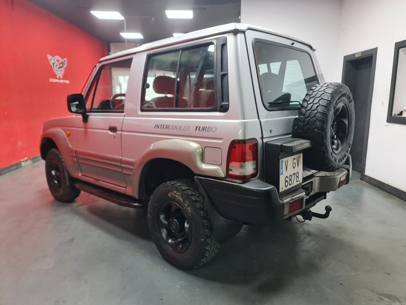 GALLOPER Exceed 2.5 tdi intercoleer turbo