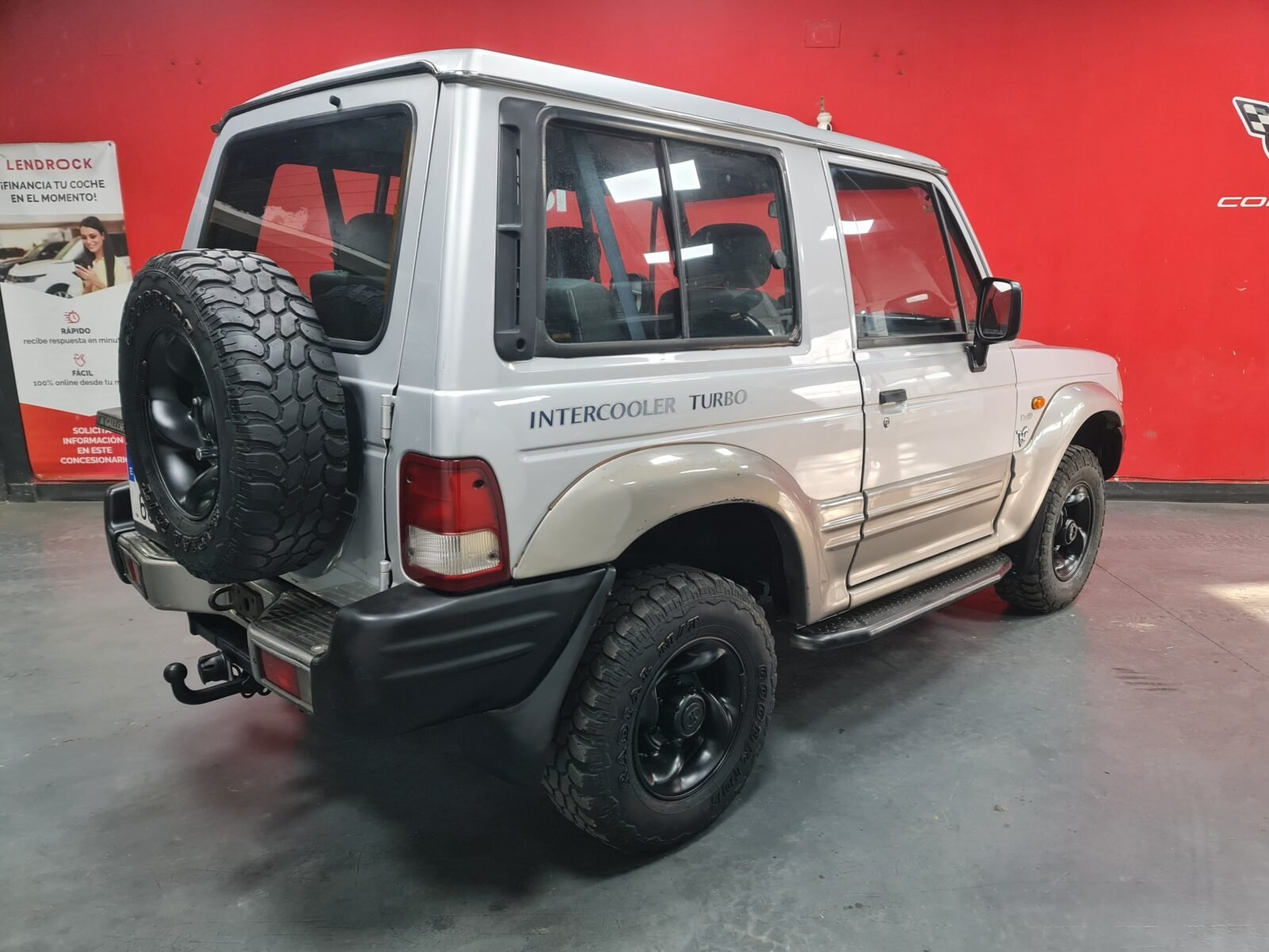 GALLOPER Exceed 2.5 tdi intercoleer turbo